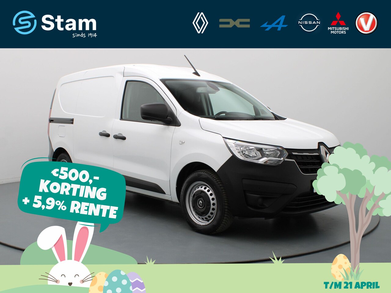Renault Express - 1.5 dCi 75 Comfort Airco | Camera | Cruise | Parksens. v+a - AutoWereld.nl