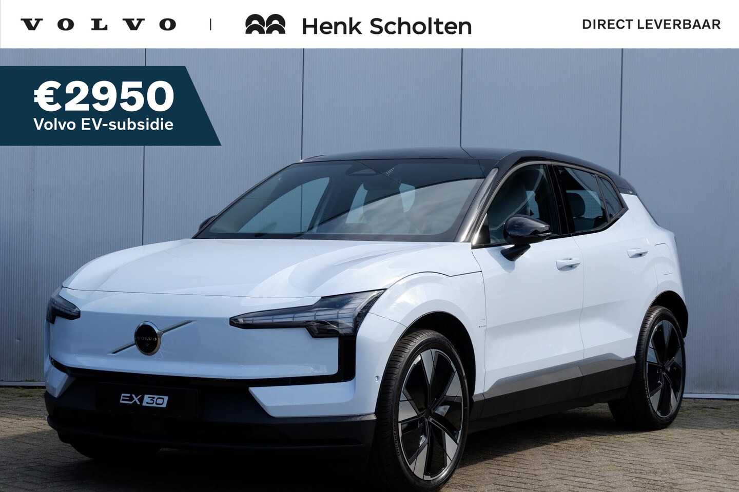 Volvo EX30 - Single Motor Extended Range 272PK 69kWh Plus, **Direct Leverbaar** Cloud Blue, 20" Lichtme - AutoWereld.nl