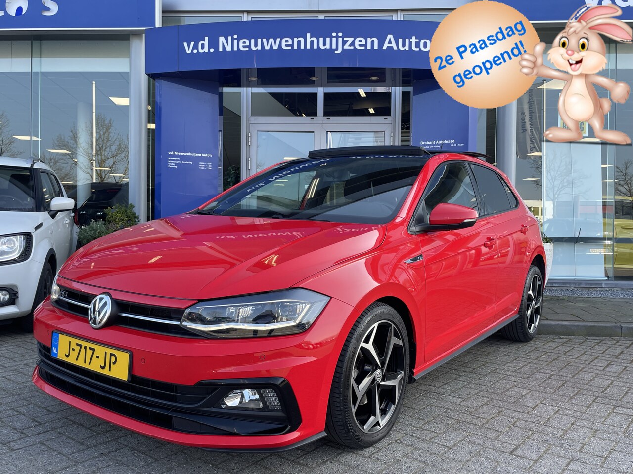 Volkswagen Polo - 1.0 TSI Highline Business R | R-Line | Panoramadak | Cruise control | DSG|  Climate contro - AutoWereld.nl