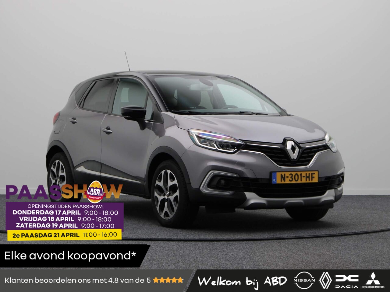 Renault Captur - TCe 90pk Intens | Navi | Clima | Cruise | Led Koplampen | Half Leder - AutoWereld.nl
