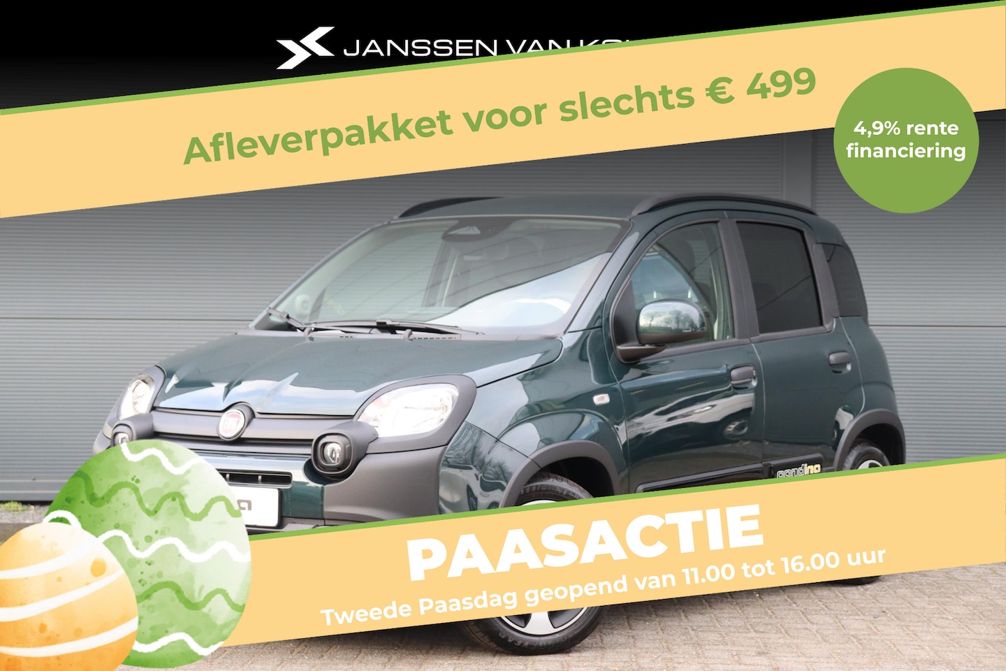 Fiat Panda - 1.0 Hybrid Pandina / Voordeel / Nieuw - AutoWereld.nl