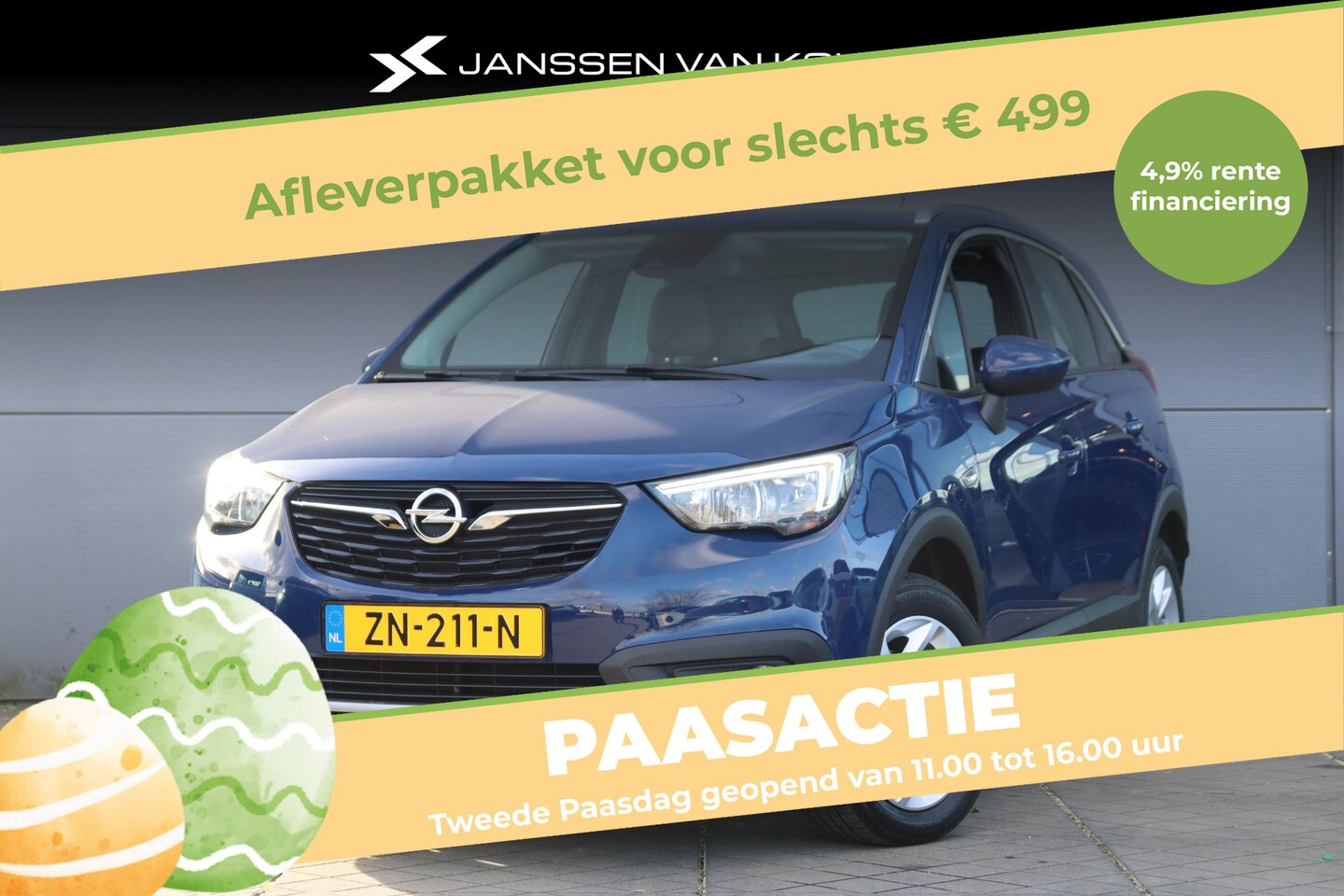 Opel Crossland X - 1.2 Turbo Innovation / Navigatie / Climate / Cruise / 1e eigenaar / Keyless - AutoWereld.nl
