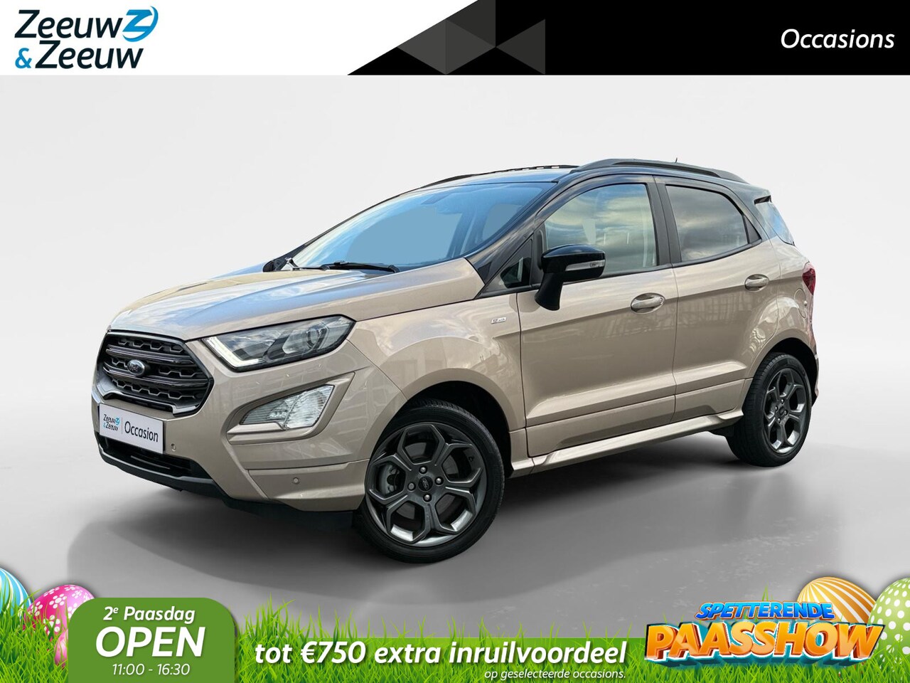 Ford EcoSport - 1.0 EcoBoost ST-Line | Schuifdak! | Camera | Cruise Control | B&O | - AutoWereld.nl