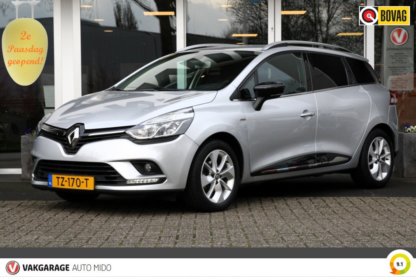 Renault Clio Estate - 0.9 TCe Limited Pack Comfort -Trekhaak- NLD auto - AutoWereld.nl