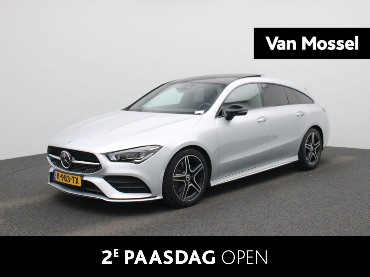 Mercedes-Benz CLA-klasse Shooting Brake - 200 Business Solution AMG | PANORAMADAK | ACHTERUITRIJCAMERA | ELEKTRISCH BEDIENBARE ACHTE - AutoWereld.nl