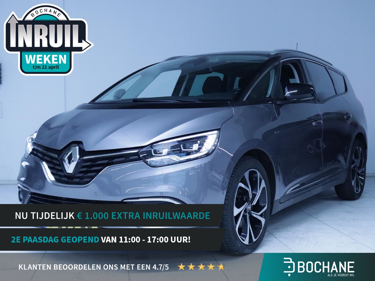 Renault Grand Scénic - 1.3 TCe Bose 7p. Clima/Navi/Panoramadak - AutoWereld.nl