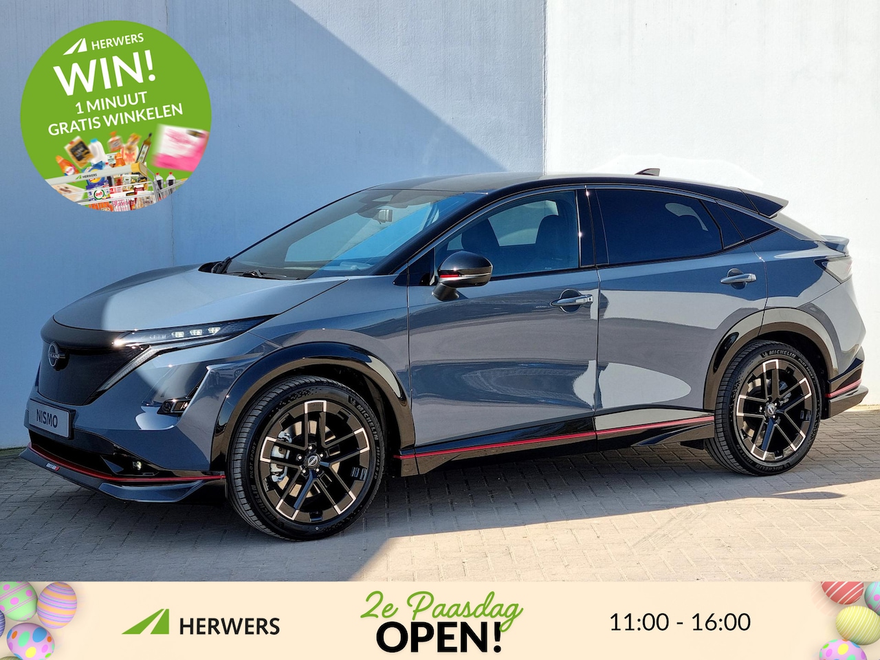 Nissan Ariya - e-4ORCE Nismo 91 kWh 435PK / **€2950 Voordeel** / levertijd in overleg / 417km rijbereik - AutoWereld.nl