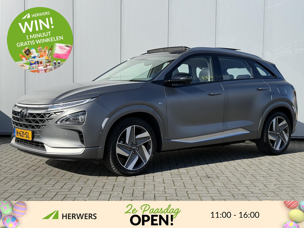 Hyundai NEXO - FCEV Plus Pack / Waterstof / Wit Leder / Stoelverkoeling / Stoelverwarming Voor + Achter / - AutoWereld.nl
