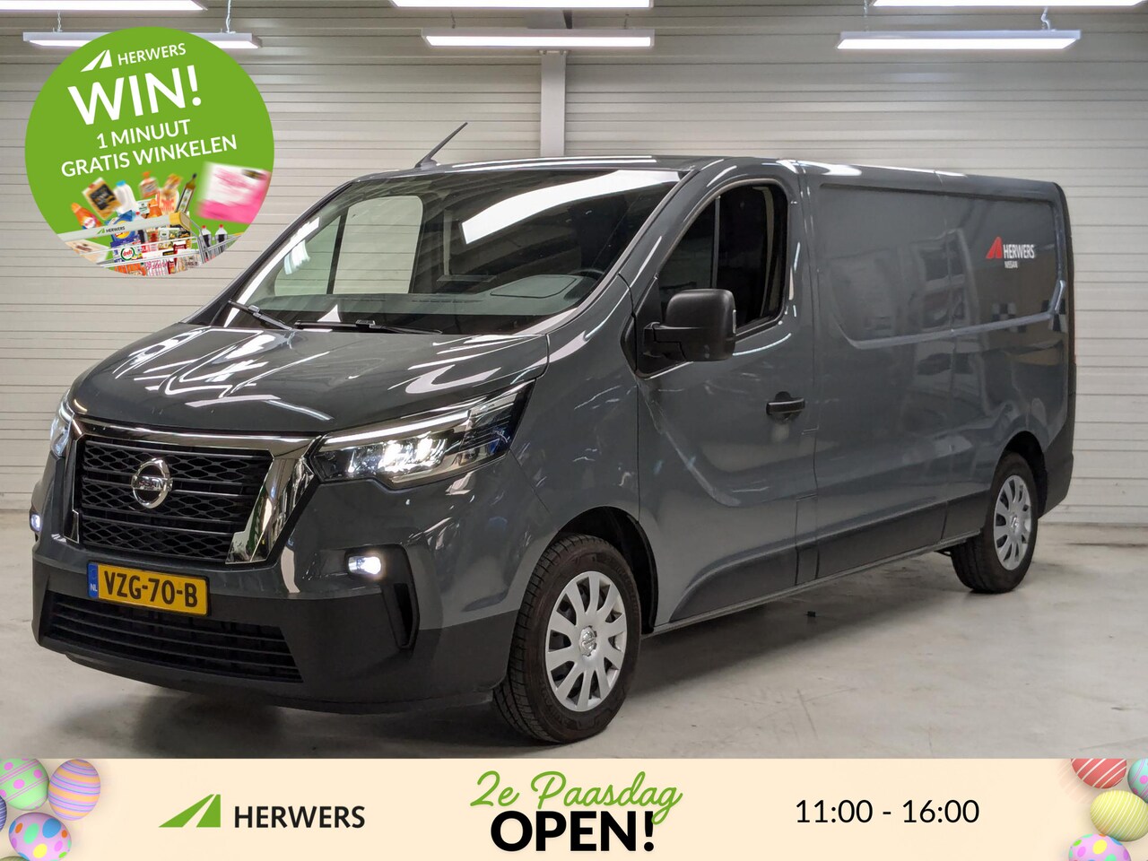 Nissan Primastar - 2.0 dCi L2H1 N-Connecta / *** Levertijd in overleg *** / Zijschuifdeur rechts / Parkeersen - AutoWereld.nl