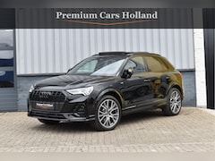 Audi Q3 - 45 TFSI e S-Line 245 Pk Black Ed Pano Navi Leder Camera ACC B&O Sfeer 20 inch