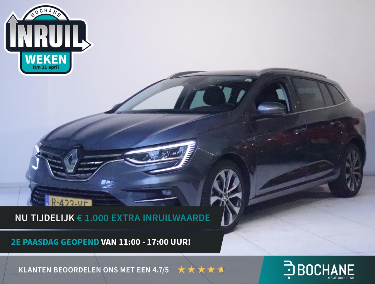 Renault Mégane Estate - 1.3 TCe 140 Techno Clima/Navi/Camera - AutoWereld.nl