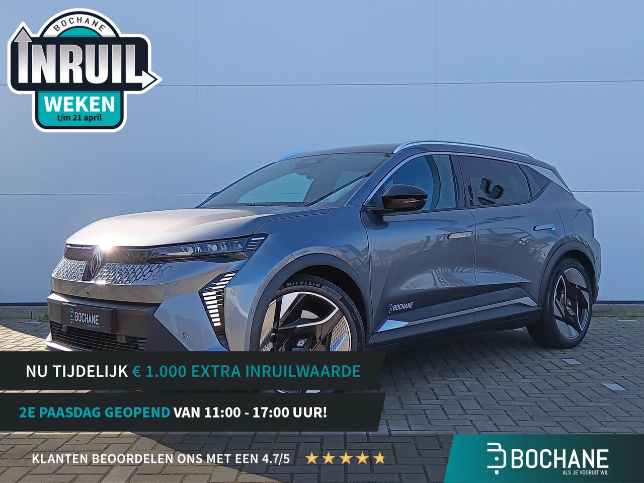 Renault Scenic E-Tech - EV87 long range iconic Trekhaak Afneembaar / Panoramadak / Pack Vision - AutoWereld.nl