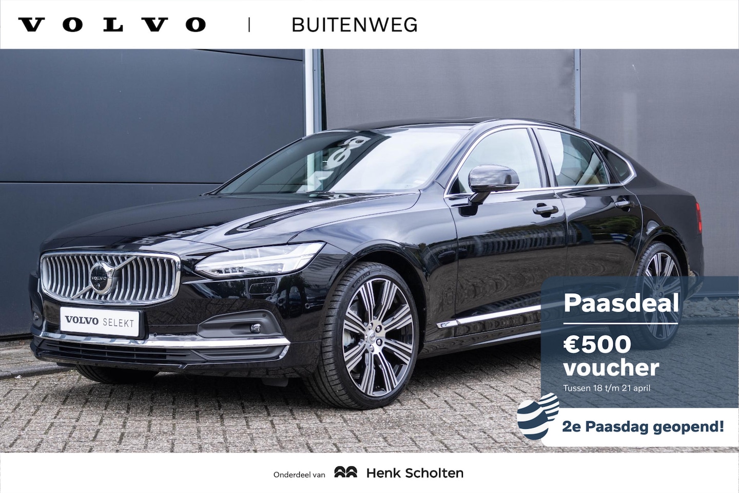 Volvo S90 - B5 Automaat Ultimate Bright | 360º camera | Panoramadak | Geventileerde stoelen | Parkeerv - AutoWereld.nl