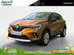 Renault Captur - 1.0 TCe 100 Intens Navi groot scherm , climate , camera , trekhaak , cruise , tel , lm vel