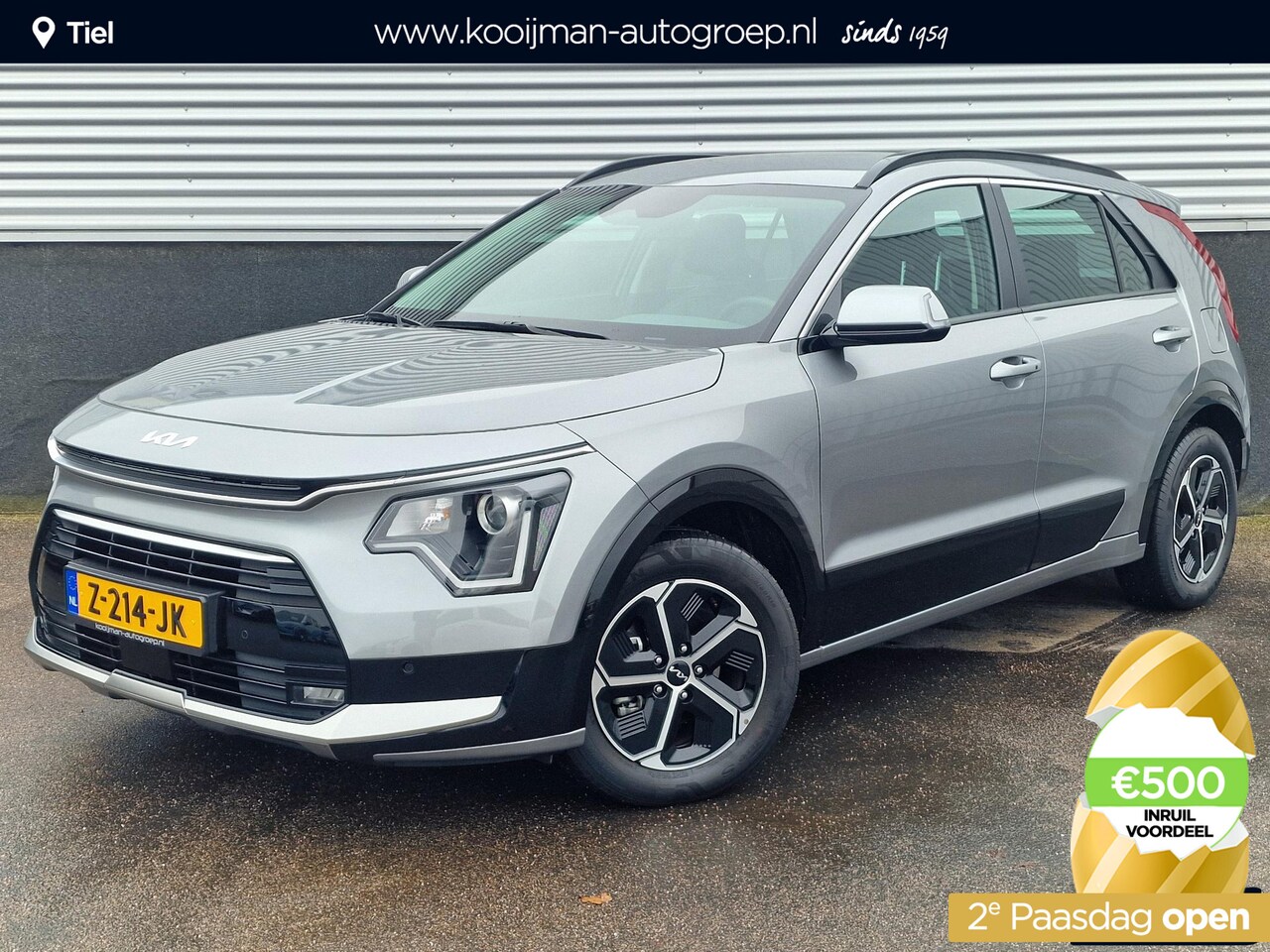 Kia Niro - 1.6 GDi Hybrid DynamicLine Navigatie, Nieuw geleverd en dealeronderhouden, Parkeersensoren - AutoWereld.nl