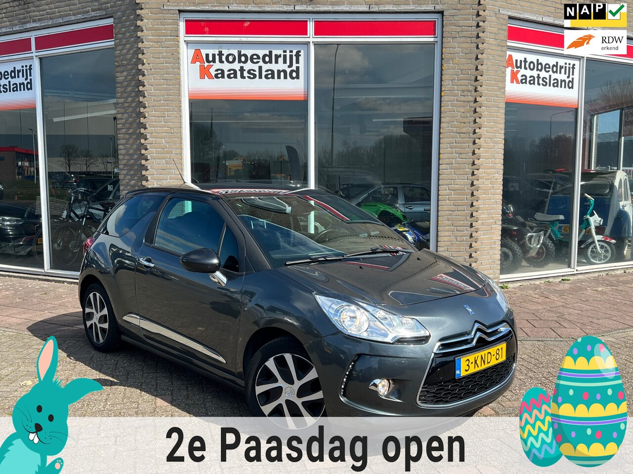 Citroën DS3 - 1.2 VTi So Chic - Navi - Clima - Cruise - 2013 - AutoWereld.nl