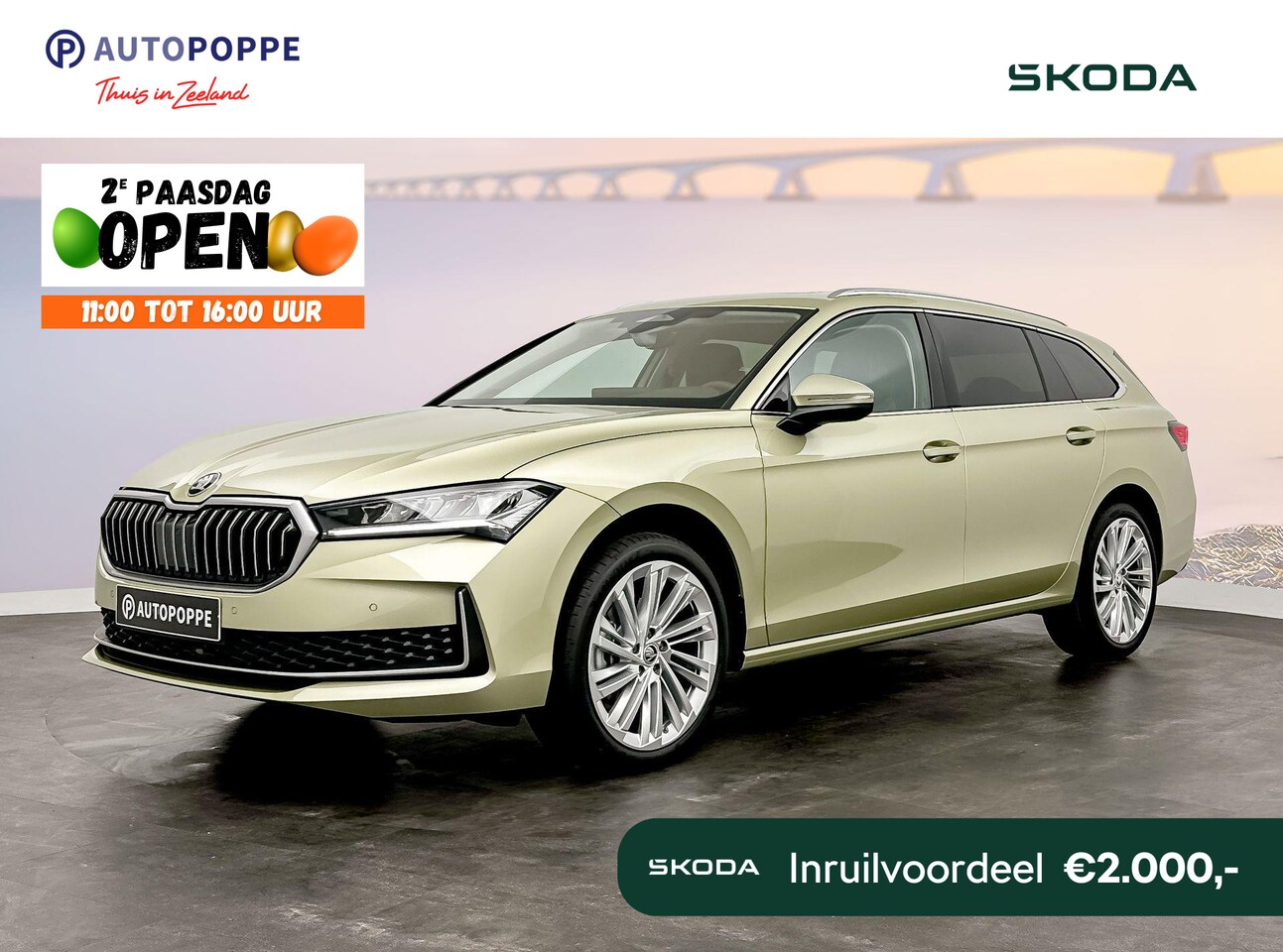 Skoda Superb Combi - First Edition 1.5 110 kW / 150 pk TSI e-TEC Combi - AutoWereld.nl
