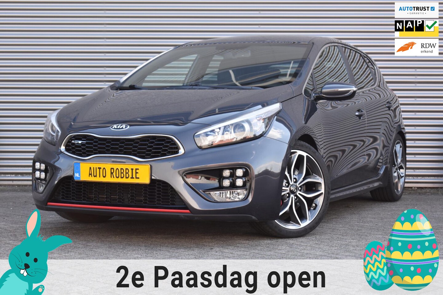Kia Cee'd - 1.6 T-GDi GT 204-PK, Airco, Ecc, Cruise, Navi, Camera. - AutoWereld.nl