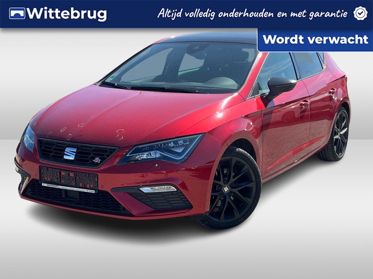 Seat Leon - 1.5 TSI 150PK FR Black Matt / Panoramadak / LED / Digitale Cockpit / Stoelverwarming / Par - AutoWereld.nl