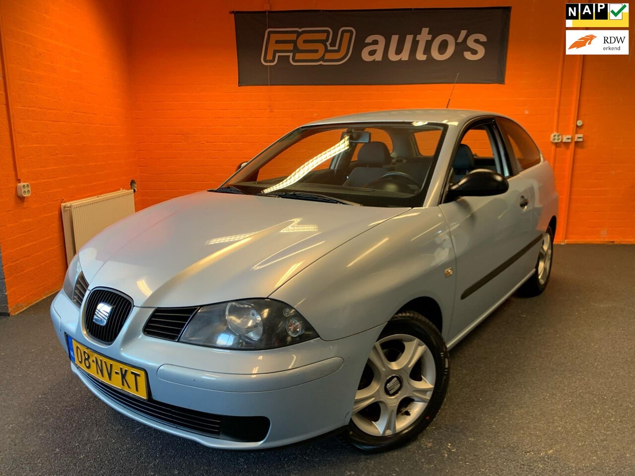 Seat Ibiza - 1.4 16V / 3 DEURS / STELLA / AIRCO / APK 08-03-2026!! - AutoWereld.nl