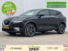 Nissan Qashqai - 1.5 e-Power Tekna / Panoramadak / Cruise Control Adaptief / Rondomzicht Camera / Half-lede