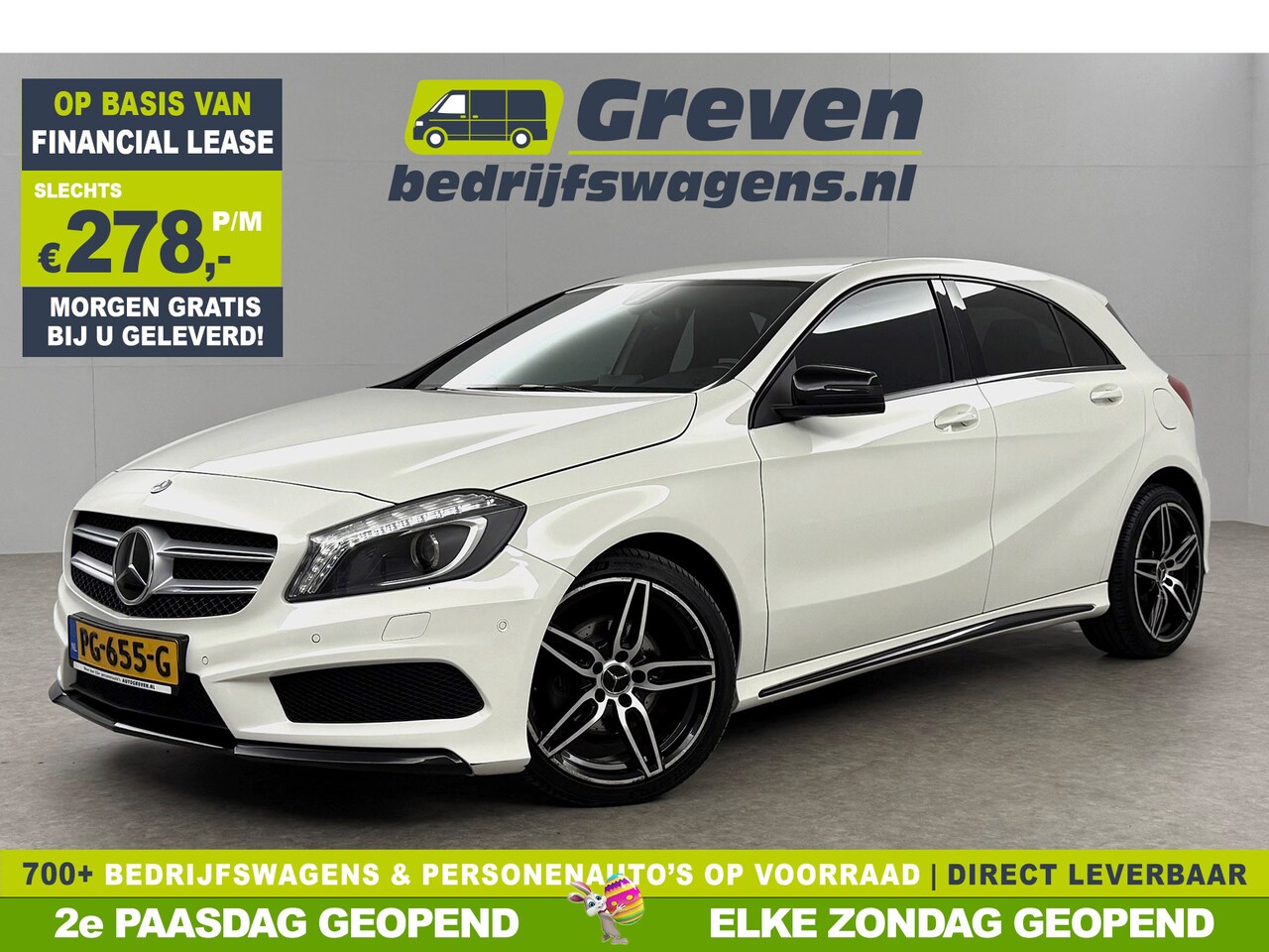 Mercedes-Benz A-klasse - 180 Ambition Automaat Clima LED Cruise PDC 18"LMV - AutoWereld.nl