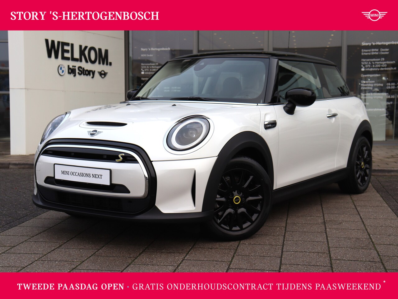 MINI Mini-Electric - Classic / Sportstoelen / LED / Stoelverwarming / Navigatie / Cruise Control - AutoWereld.nl