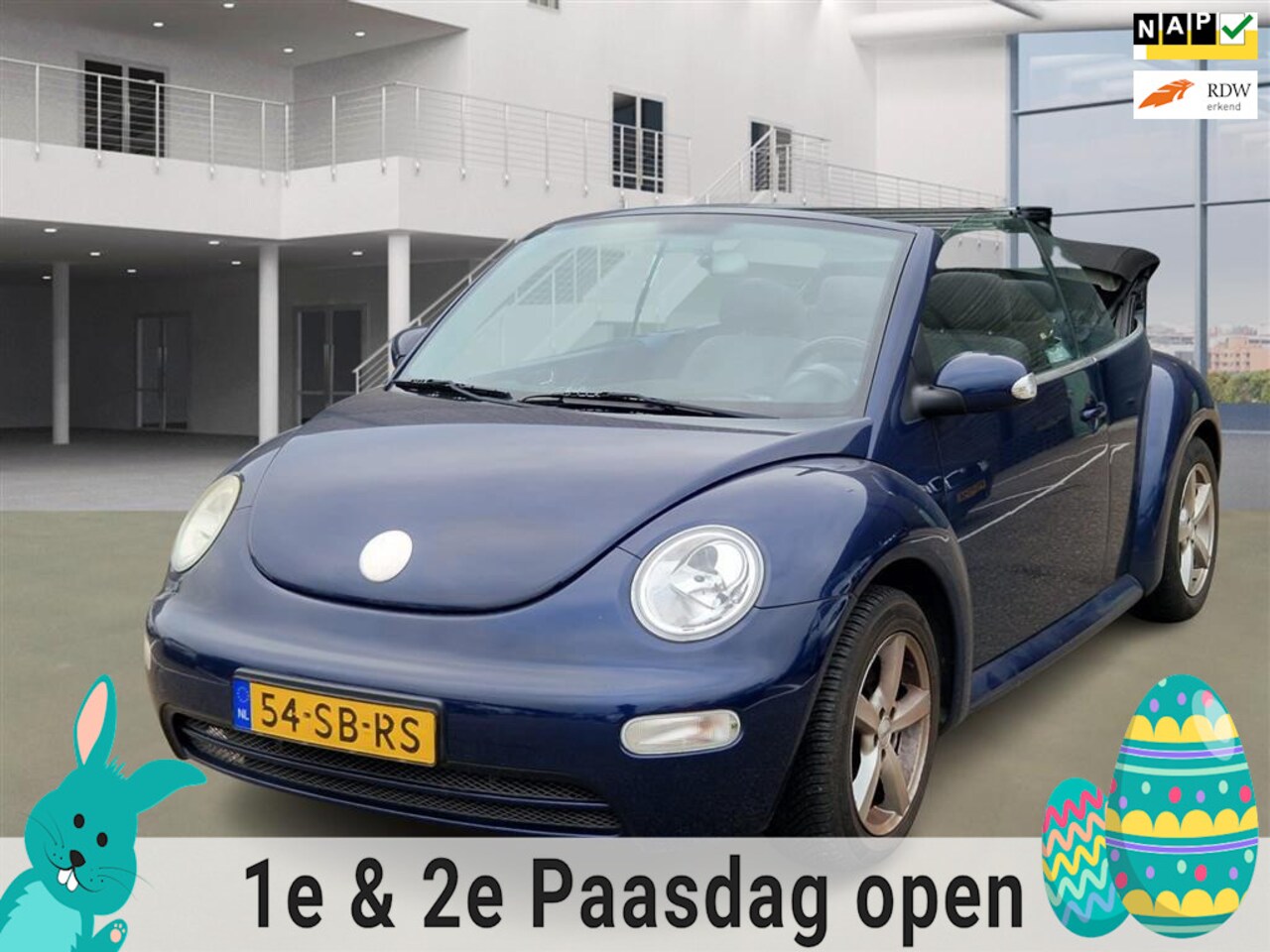 Volkswagen New Beetle Cabriolet - 1.6 Turijn Comfort 1.6 Turijn Comfort - AutoWereld.nl