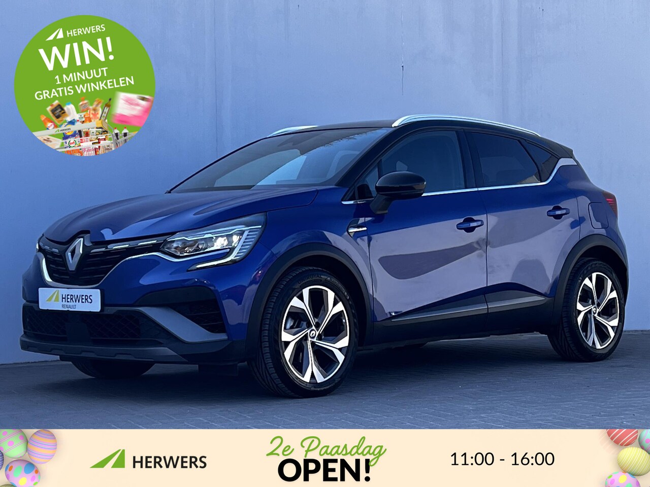 Renault Captur - 1.6 E-Tech Plug-in Hybrid 160 R.S. Line Automaat / Dealer onderhouden / Accu SoH 99,25 % / - AutoWereld.nl