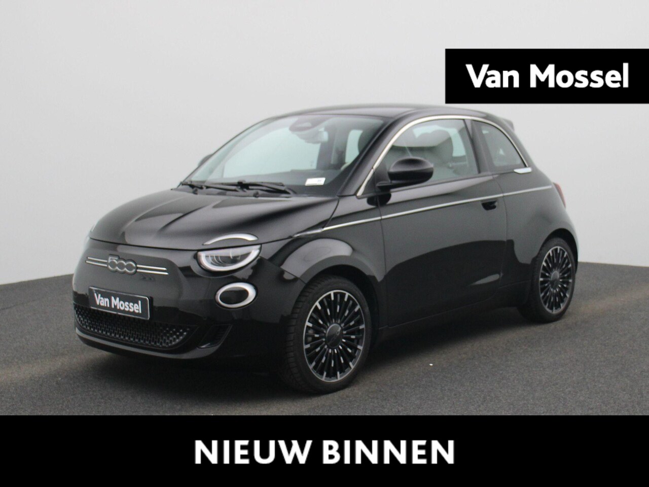 Fiat 500e - La Prima 42 kWh | Navigatie | Climate-Control | Camera | Stoelverwarming | Leder Interieur - AutoWereld.nl