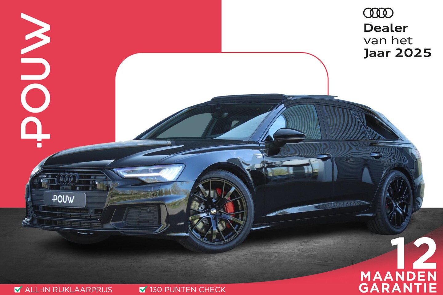 Audi A6 Avant - 55 TFSI e 367pk quattro Pro Line S Competition | Panoramadak | Adaptieve Cruise Control | - AutoWereld.nl