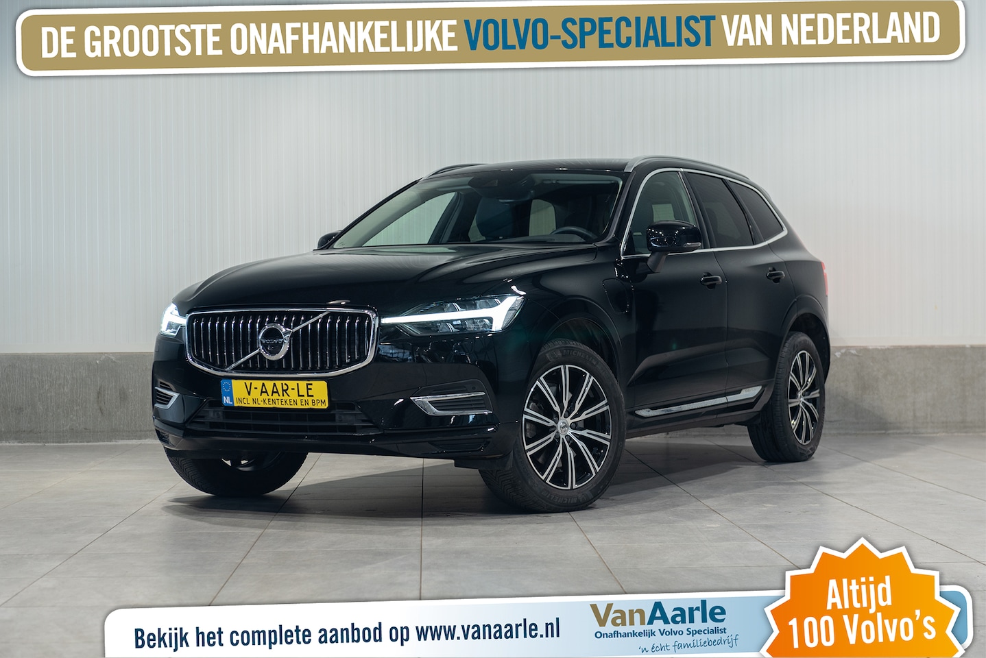 Volvo XC60 - T8 Aut. Inscription Leder ACC Stoelverwarming 390pk - AutoWereld.nl