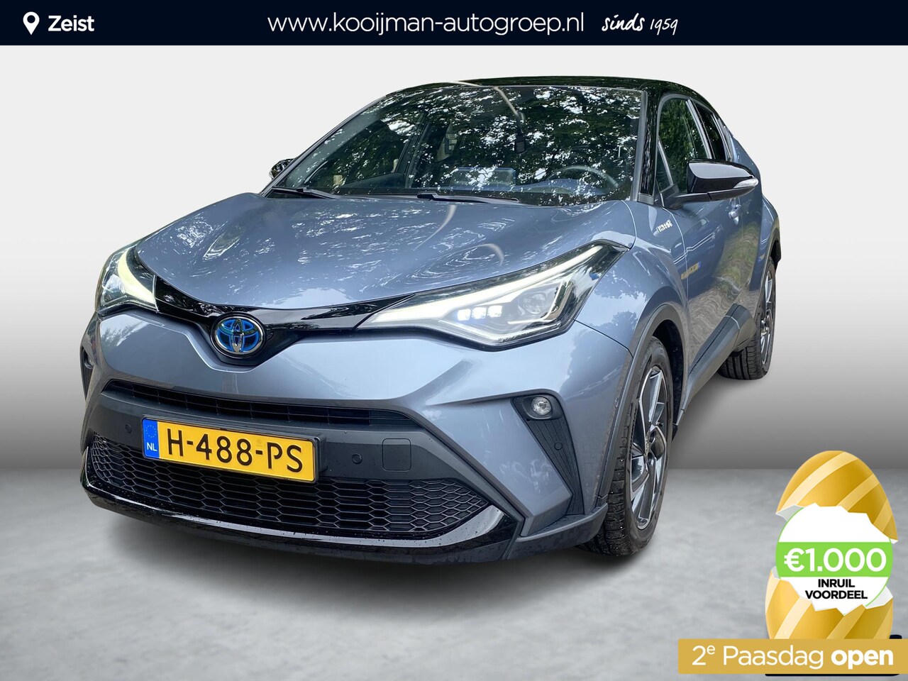 Toyota C-HR - 1.8 Hybrid | Bi-tone uitvoering | Achteruitrij camera | Airco | Adaptive cruise control | - AutoWereld.nl