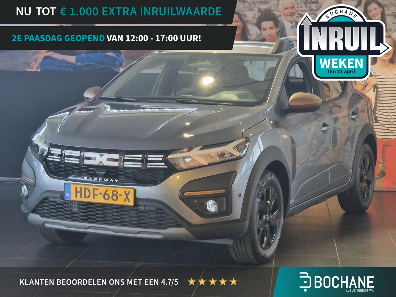 Dacia Sandero Stepway - 1.0 TCe 110 Extreme | DEMO | SCHUIFDAK | NAVIGATIE | PACK EXTREME - AutoWereld.nl