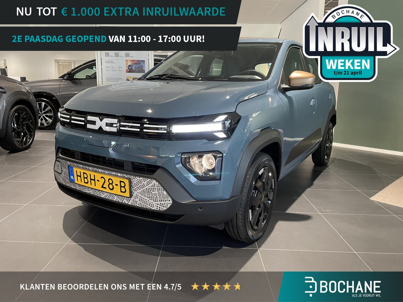 Dacia Spring - Extreme 65 26.8 kWh met snellader - AutoWereld.nl