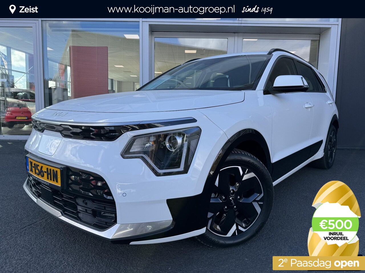 Kia Niro EV - DynamicLine 64.8 kWh 3 Fase laden | Navigatie | Cruise control Adaptieve | Climate control - AutoWereld.nl