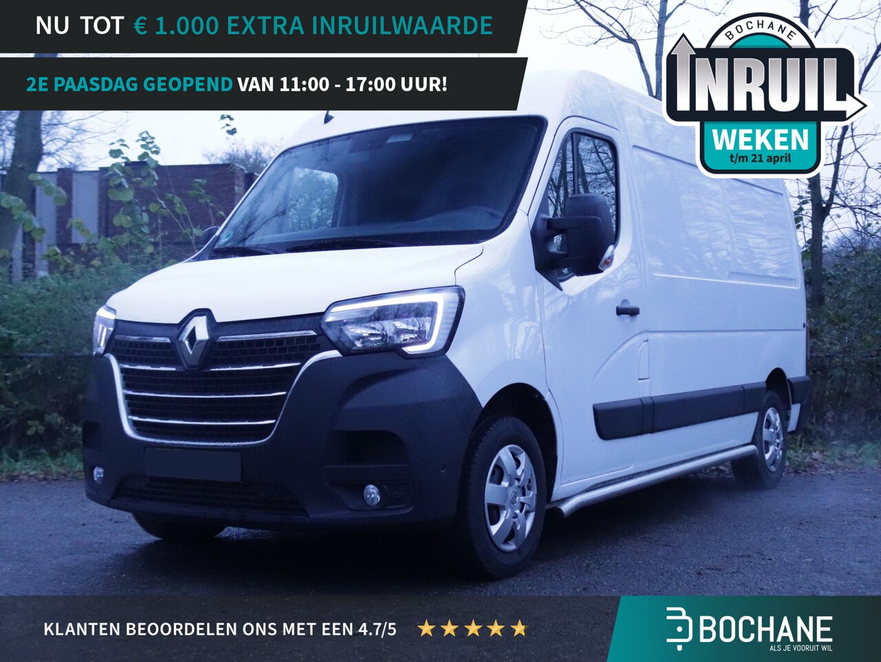 Renault Master - T35 2.3 dCi 135 L3H2 Work Edition Airoc/Navi/Trekhaak - AutoWereld.nl