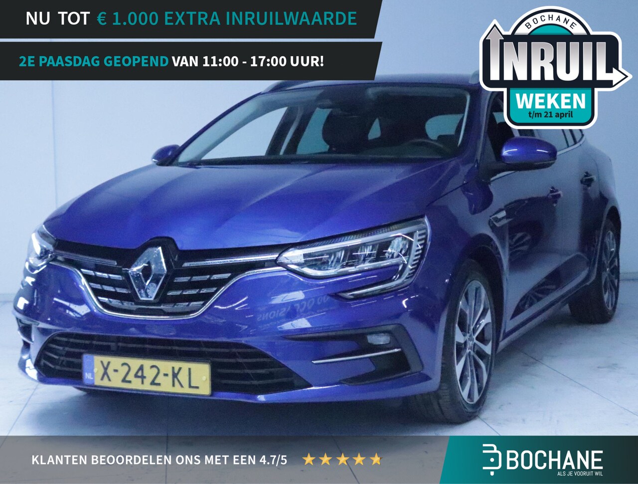 Renault Mégane Estate - 1.3 TCe 140 Techno Clima/Navi/Camera - AutoWereld.nl