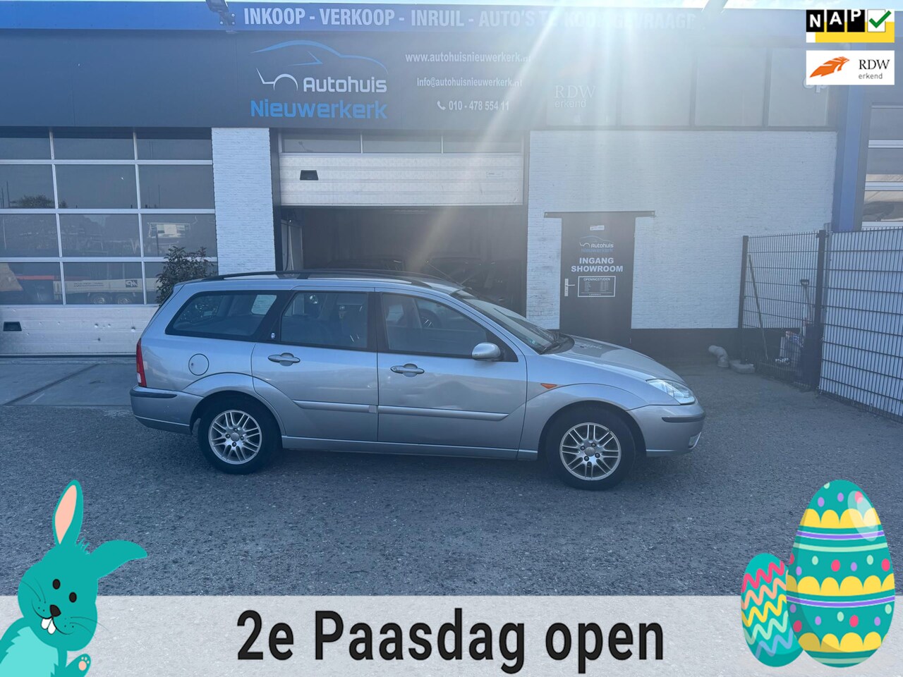 Ford Focus Wagon - 1.6-16V Ghia-Automaat- Station- met Airco, NAP en een ruime APK!!! - AutoWereld.nl