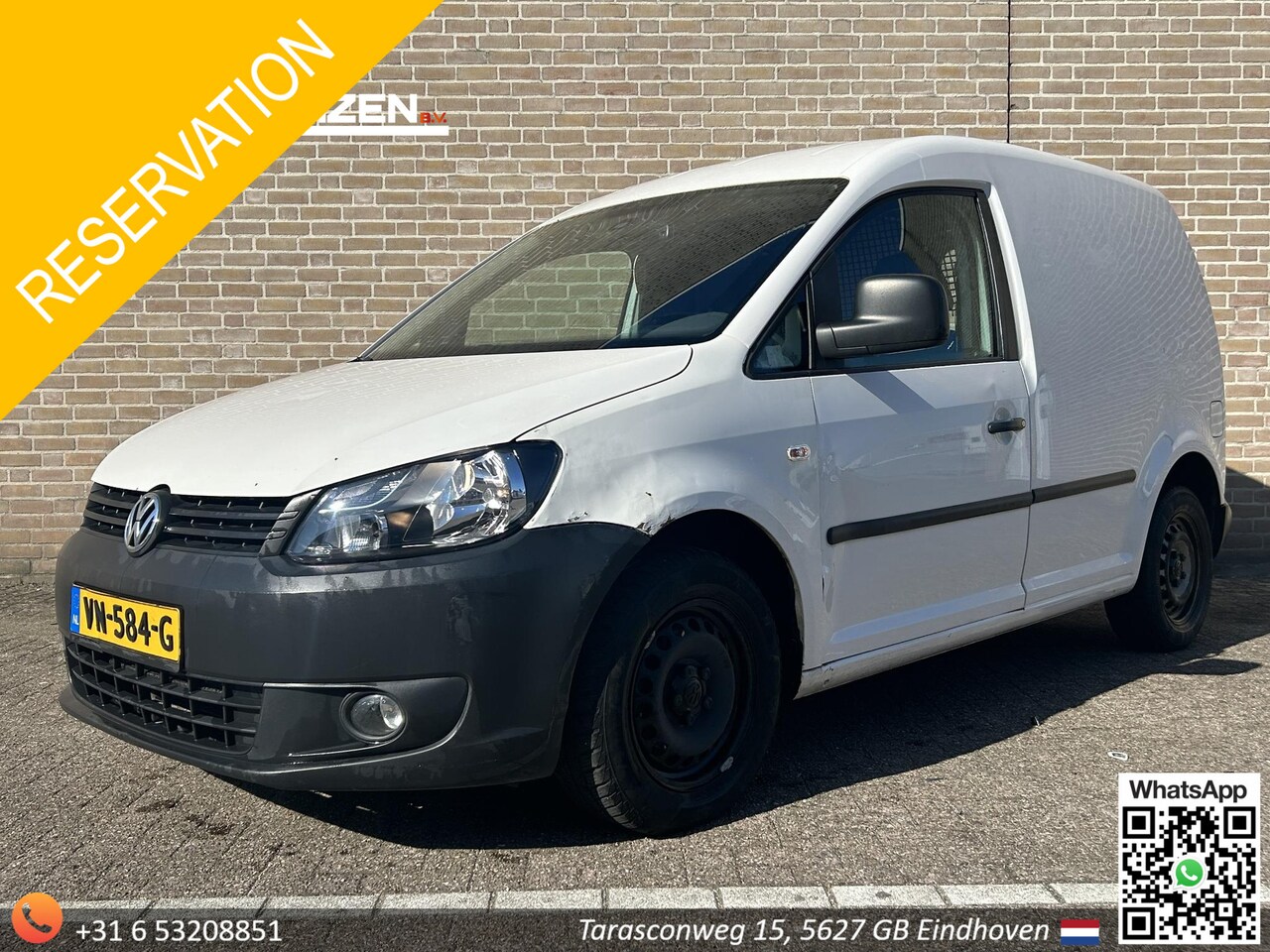 Volkswagen Caddy - 1.6 TDI | € 3.222,- MARGE! | Airco | Cruise | - AutoWereld.nl
