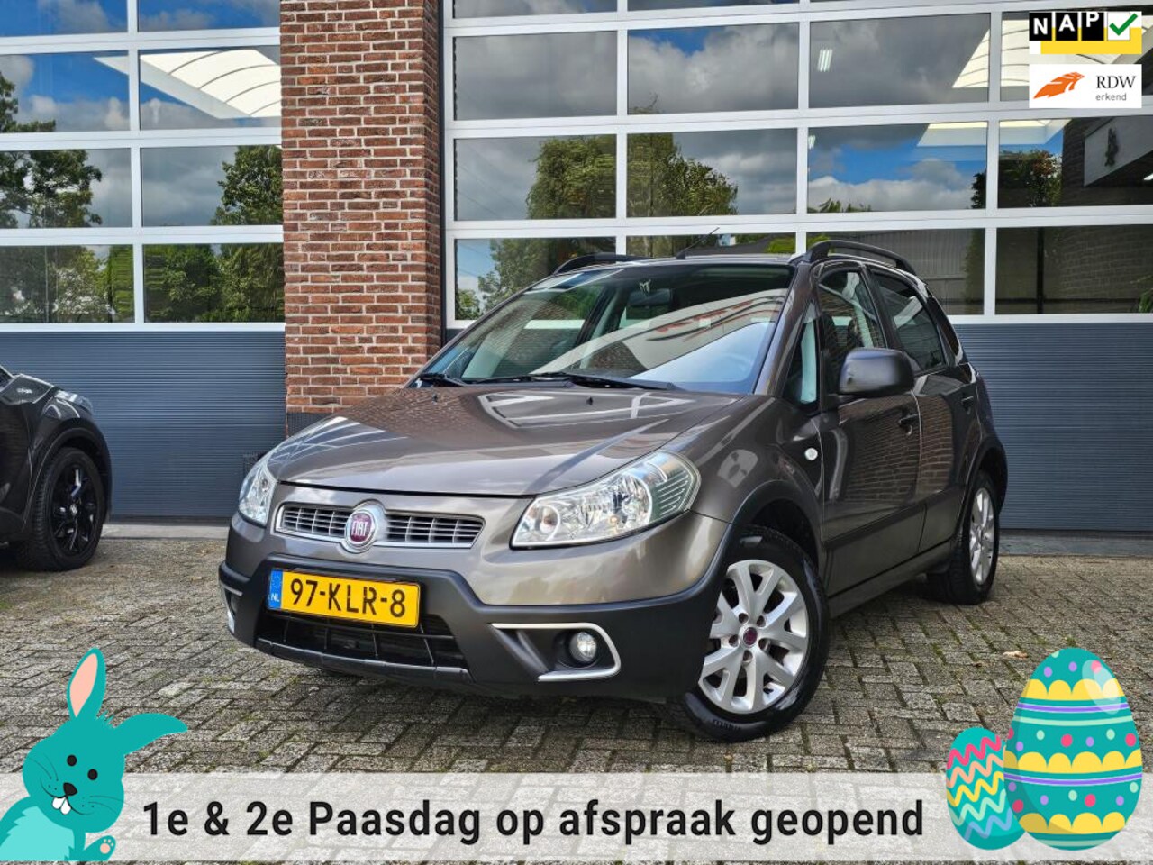 Fiat Sedici - 1.6-16V Dynamic Hoogzitter |Nap |Trekhaak |SX4 - AutoWereld.nl