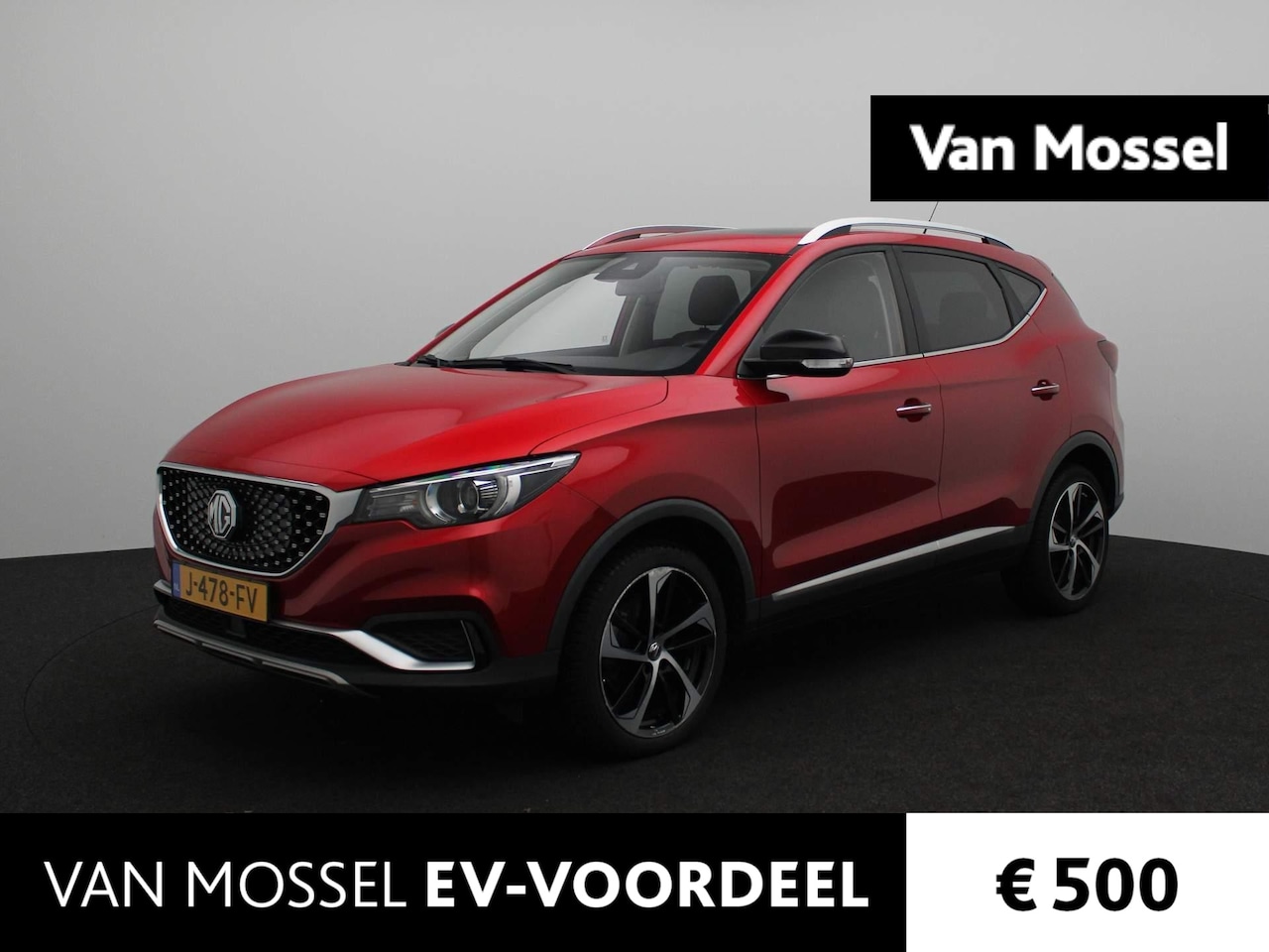 MG ZS - EV Luxury 45 kWh | 1e-Eigenaar | Navi | Panoramadak | Leder | Camera | Apple CarPlay | - AutoWereld.nl