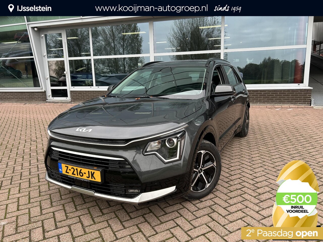 Kia Niro - 1.6 GDi Hybrid DynamicLine 1300KG TREKGEWICHT | 141PK - AutoWereld.nl