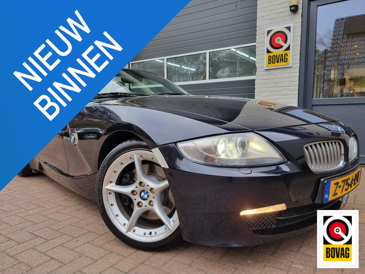 BMW Z4 Roadster - 3.0si M sportstoelen / Voll leder / Origineel / Perfecte staat! - AutoWereld.nl