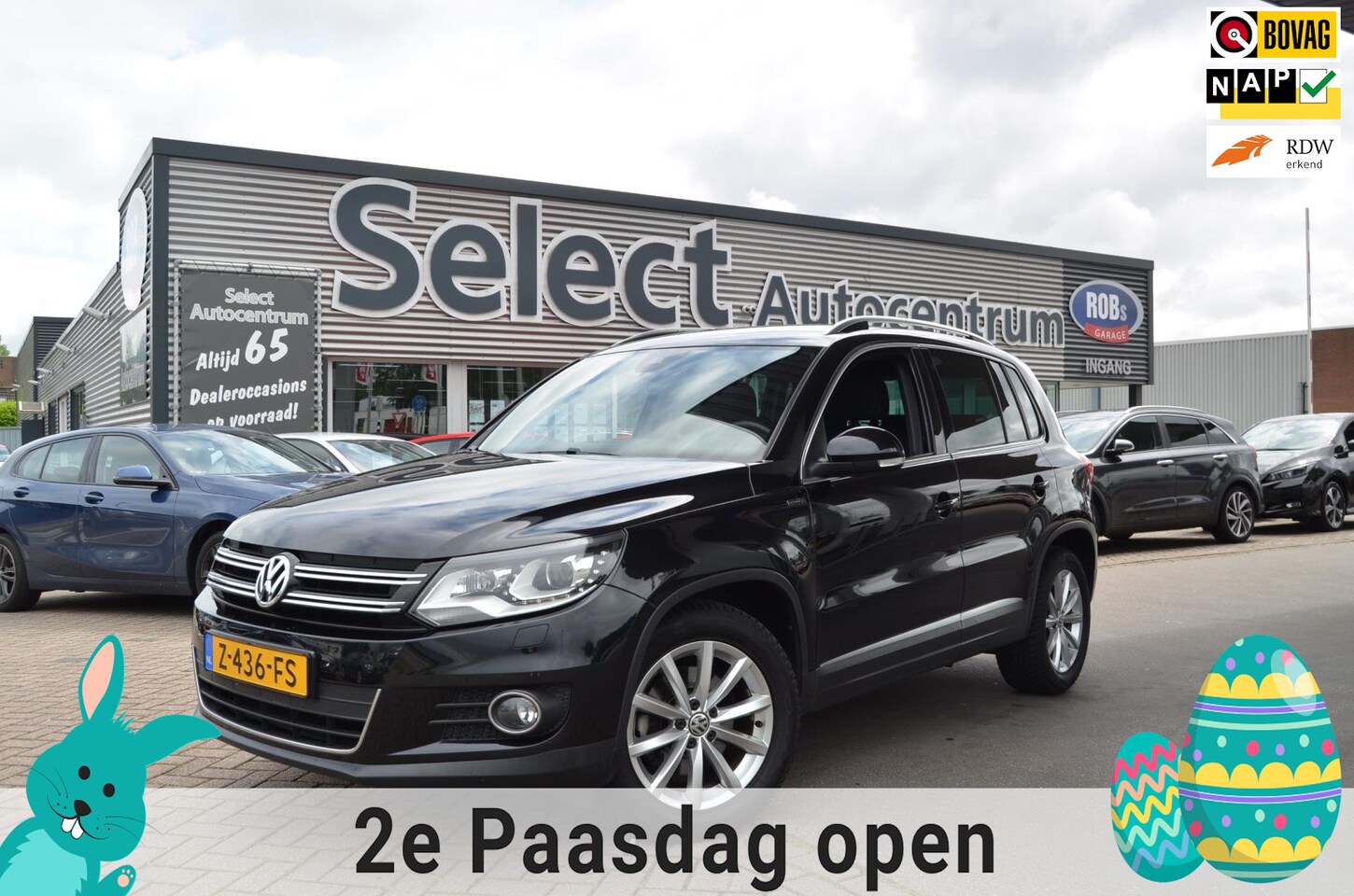 Volkswagen Tiguan - 1.4 TSI Comfortline| NAP| NAVI| AUT|PDC|STOELVER|CAMERA|LED - AutoWereld.nl