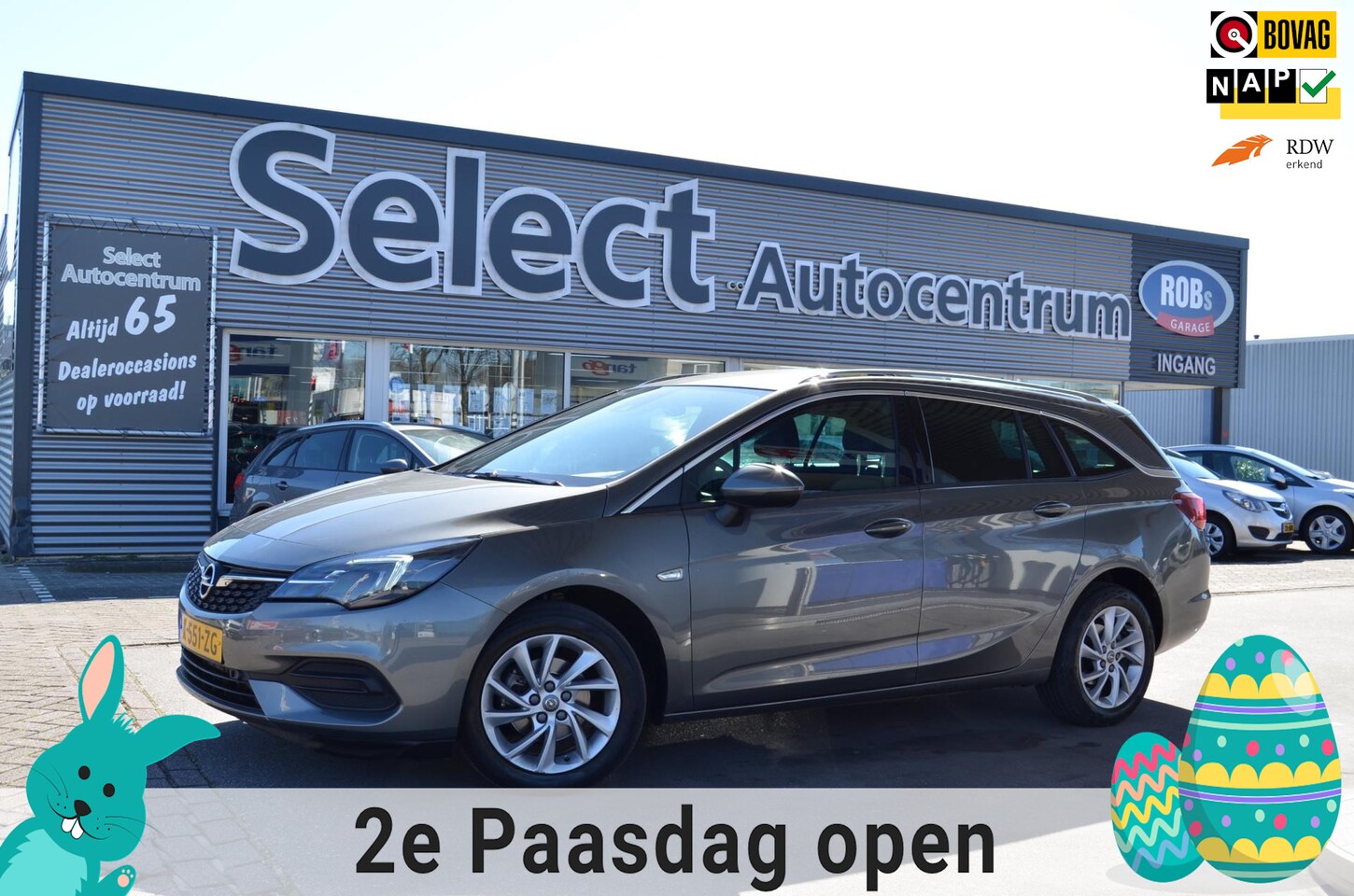 Opel Astra Sports Tourer - 1.2 Business Elegance|1.2TURBO 130PK|NAVI|CARPLAY|LED|SENSOREN+CAMERA - AutoWereld.nl