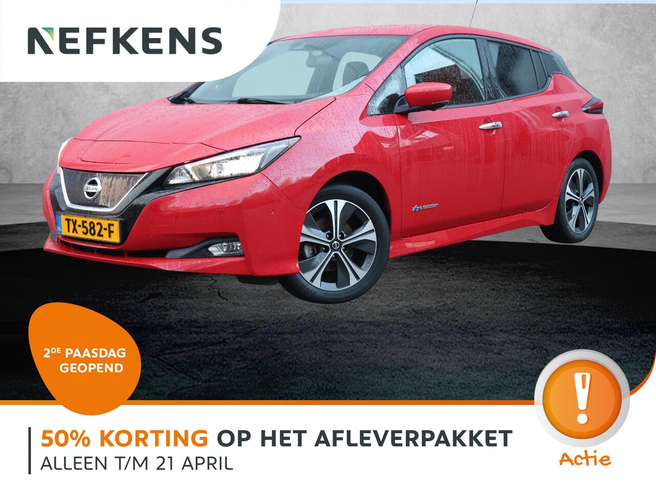 Nissan LEAF - Tekna 40 kWh | Winterpakket | 360Camera | BOSE | Climate | Cruise | Navigatie | 17'' LMV | - AutoWereld.nl