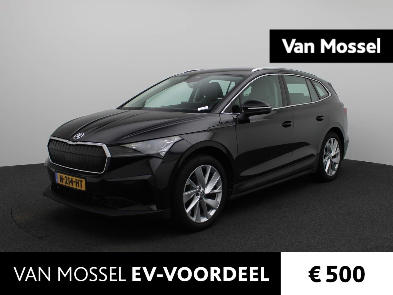 Skoda Enyaq iV - 60 | Half-Leder | Navigatie | Climate Control | Parkeersensoren | Achteruitrijcamera | Sto - AutoWereld.nl