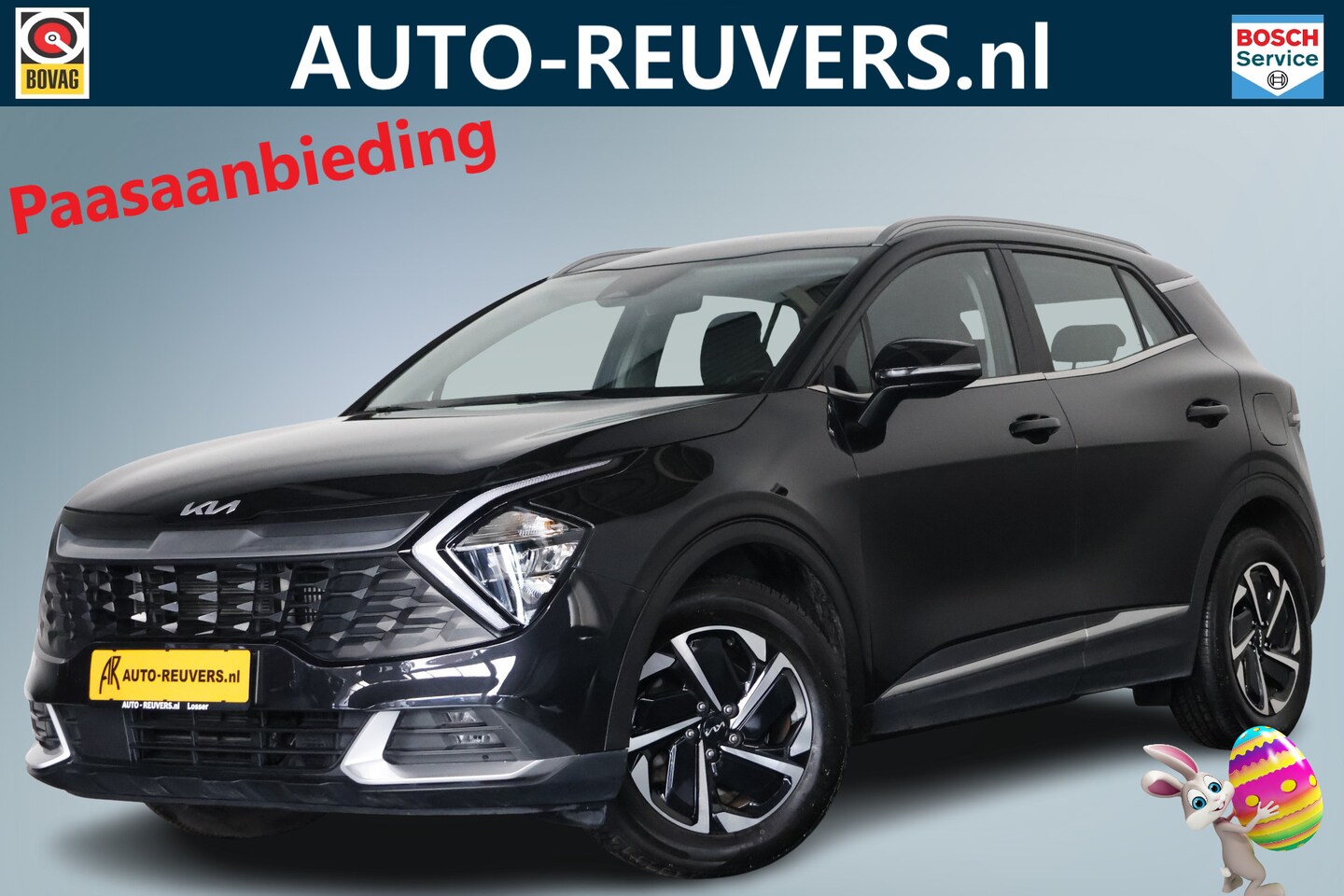 Kia Sportage - 1.6 T-GDI HEV DynamicLine / LED / CarPlay / ACC / Aut / Cam - AutoWereld.nl