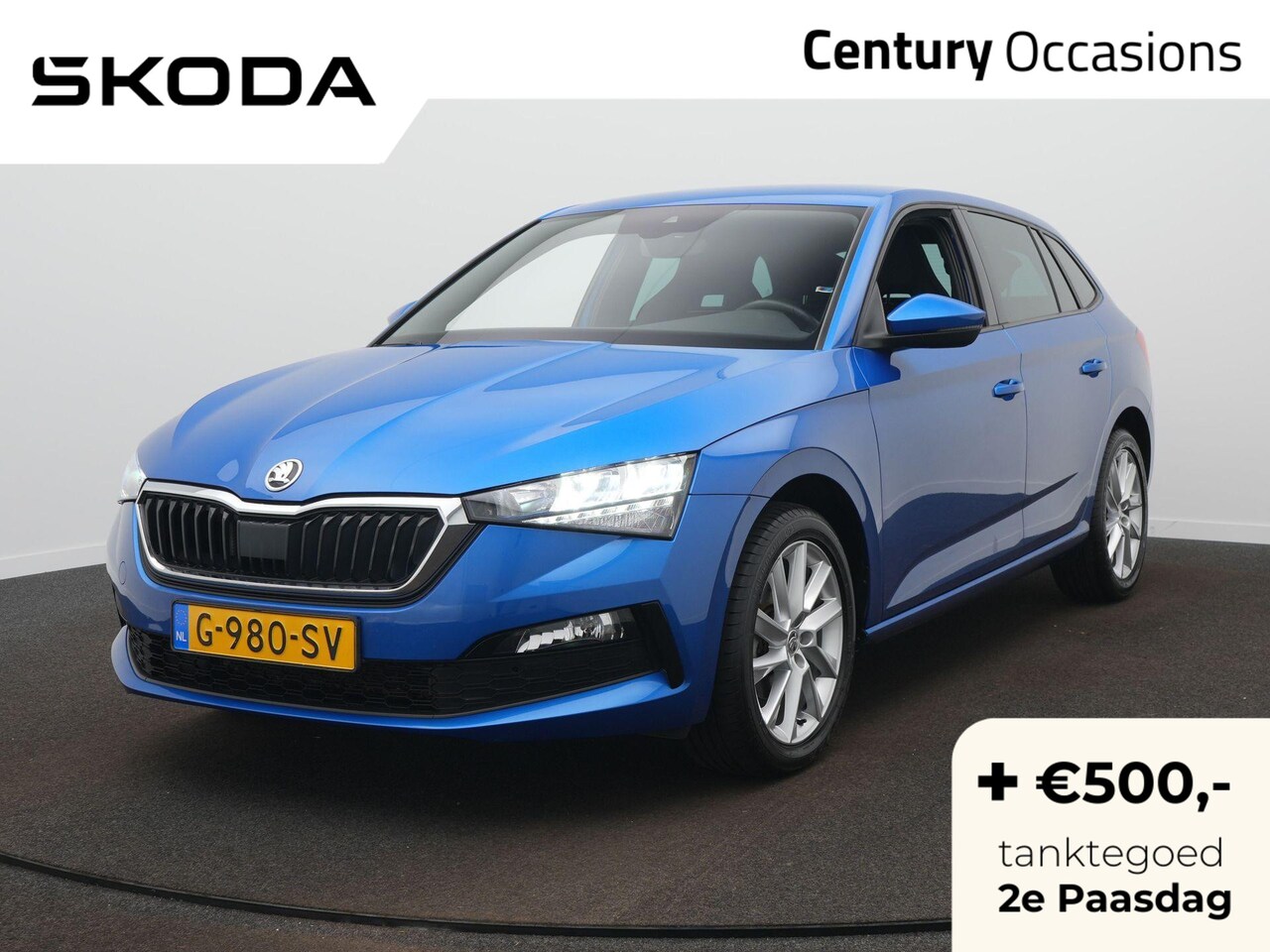 Skoda Scala - 1.5 TSI Sport Business DSG / Elek. Trekhaak / Climate / Cruise - AutoWereld.nl